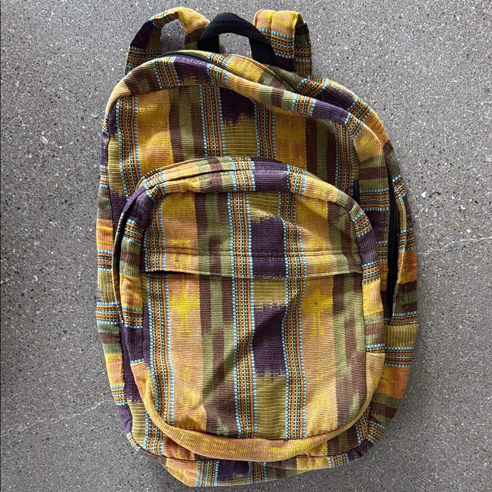 Knit backpack